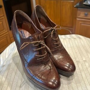 Ralph Lauren Leather Raises Heal Shoes